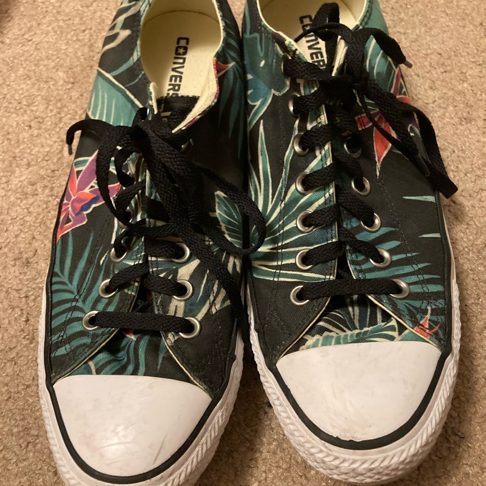 Converse All Star Floral Print Sneakers